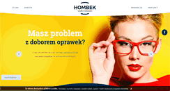 Desktop Screenshot of hombek.pl